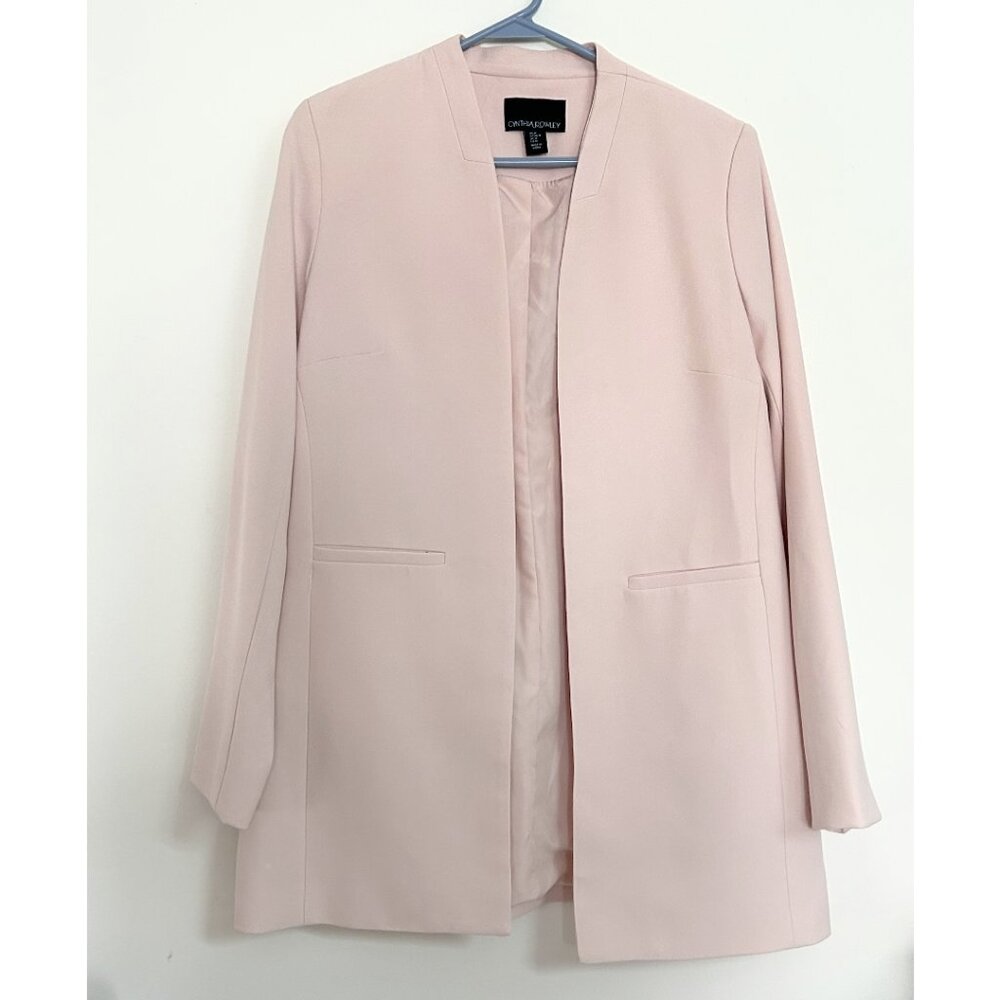 Cynthia Rowley Collarless Blazer